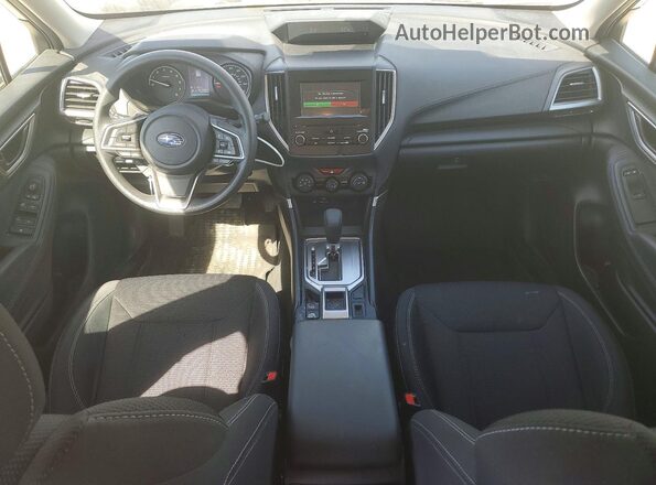 JF2SKACC9KH489034 2019 SUBARU FORESTER Silver Vista del salpicadero