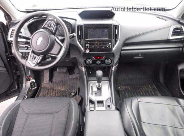 JF2SKACC9KH531783 2019 SUBARU FORESTER Black Dashboard view