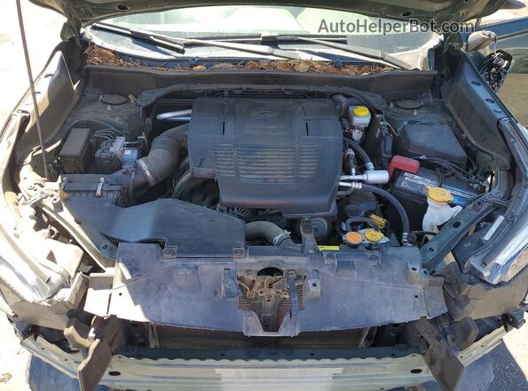 JF2SKACC9NH403645 2022 SUBARU FORESTER Green Vista del compartimento del motor