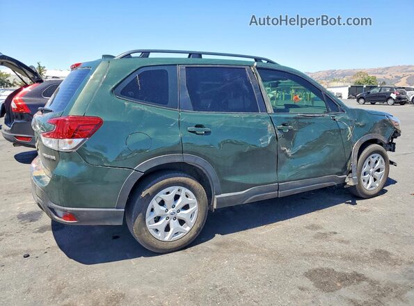 JF2SKACC9NH403645 2022 SUBARU FORESTER Green Trasero derecho