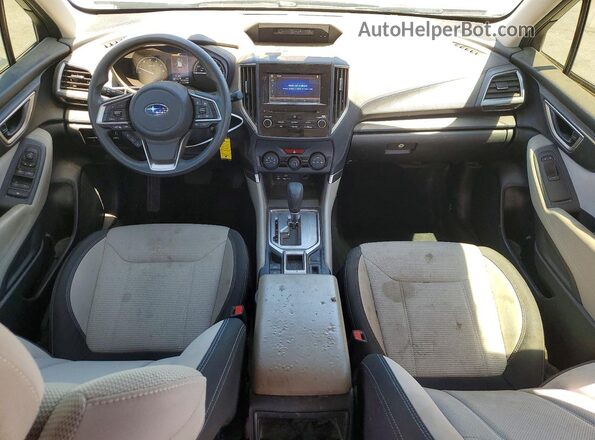 JF2SKACC9NH403645 2022 SUBARU FORESTER Green Vista del salpicadero