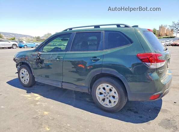 JF2SKACC9NH403645 2022 SUBARU FORESTER Green Trasero izquierdo