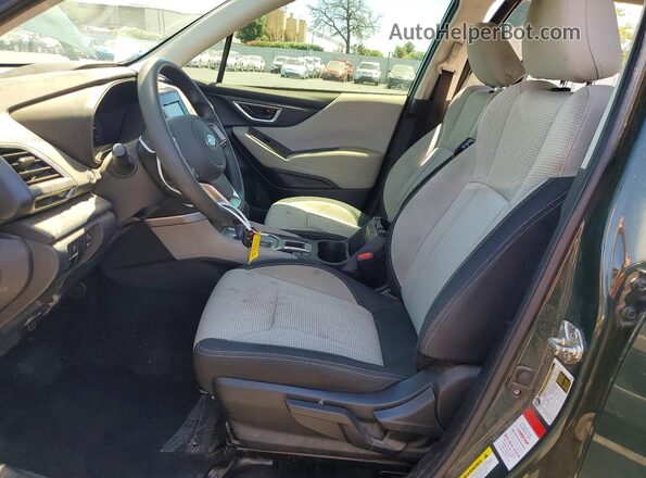 JF2SKACC9NH403645 2022 SUBARU FORESTER Green Vista interior delantera