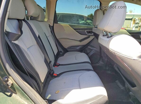 JF2SKACC9NH403645 2022 SUBARU FORESTER Green Vista interior trasera