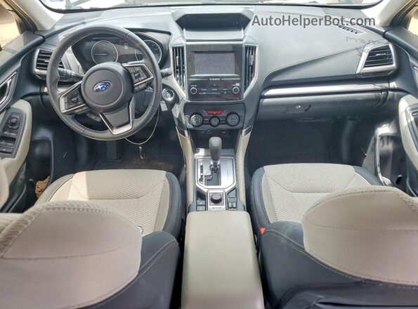 JF2SKACC9RH498701 2024 SUBARU FORESTER Green Dashboard view