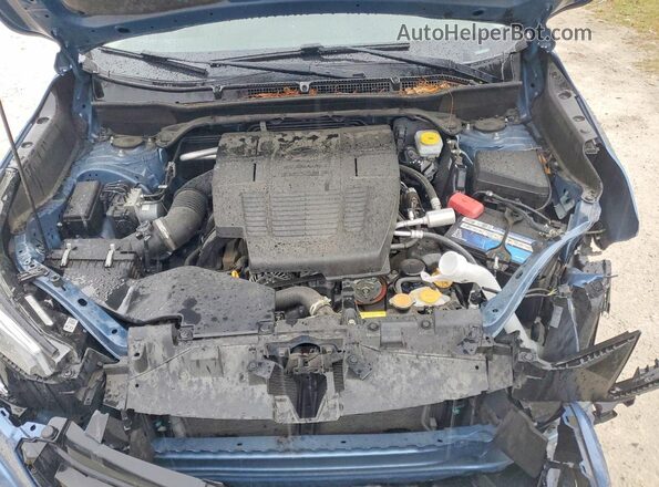 JF2SKACCXNH500692 2022 SUBARU FORESTER Blue Engine compartment view
