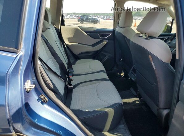 JF2SKADC0MH421481 2021 SUBARU FORESTER Blue Widok wnętrza z tyłu