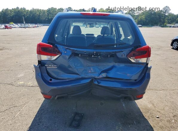 JF2SKADC0MH421481 2021 SUBARU FORESTER Blue Widok z tyłu