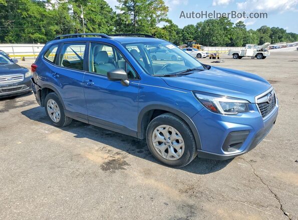 JF2SKADC0MH421481 2021 SUBARU FORESTER Blue Przód prawy