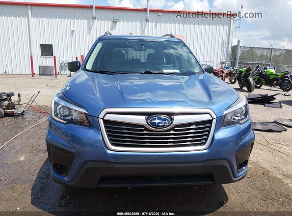 JF2SKADC1LH408253 2020 SUBARU FORESTER Blue ხელსაწყოთა პანელის ხედი