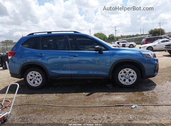 JF2SKADC1LH408253 2020 SUBARU FORESTER Blue უკანა სალონის ხედი