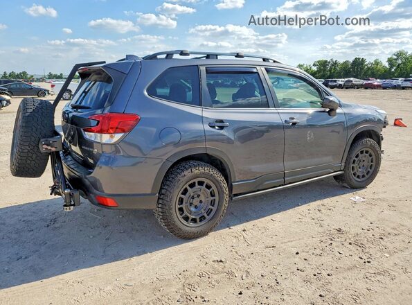 JF2SKADC1NH424536 2022 SUBARU FORESTER Gray Задня права чверть