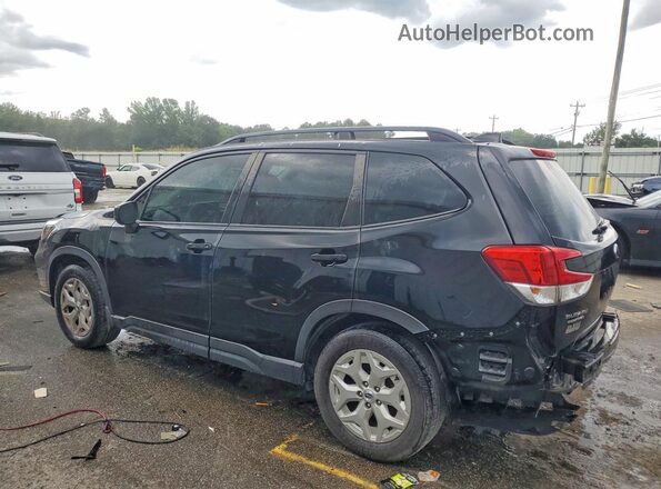 JF2SKADC2LH484757 2020 SUBARU FORESTER Black Հետևի ձախ