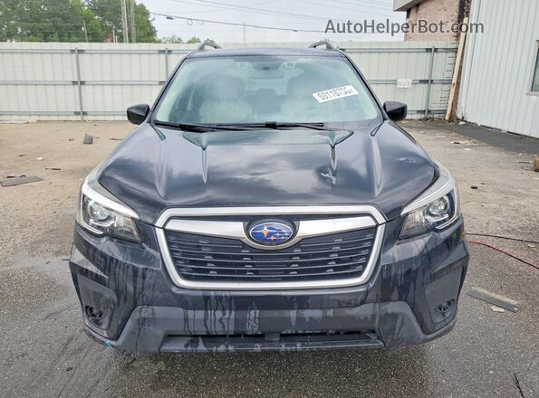 JF2SKADC2LH484757 2020 SUBARU FORESTER Black Դիմացի տեսք