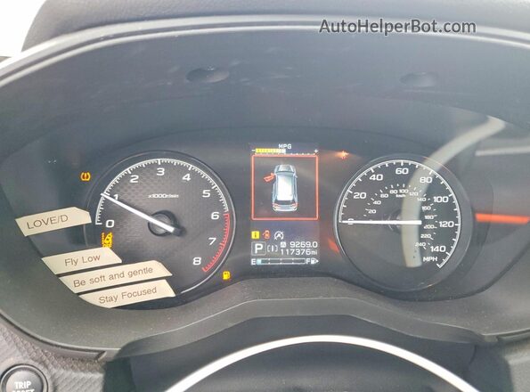 JF2SKADC2LH484757 2020 SUBARU FORESTER Black Սարքավորումների վահանակի տեսք