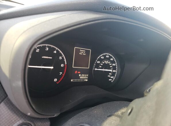 JF2SKADC2MH569115 2021 SUBARU FORESTER Blue Instrument cluster view