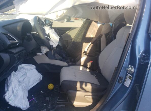 JF2SKADC2MH569115 2021 SUBARU FORESTER Blue Front interior view