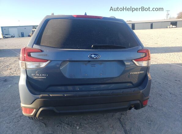 JF2SKADC2MH569115 2021 SUBARU FORESTER Blue Rear view