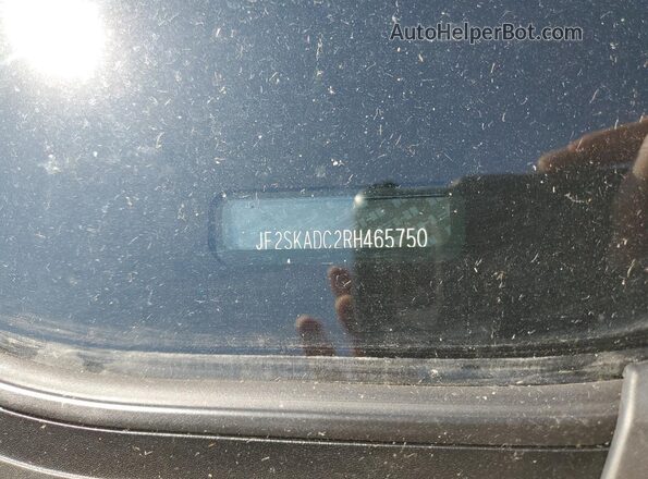 JF2SKADC2RH465750 2024 SUBARU FORESTER Black Widok wnętrza 360 stopni