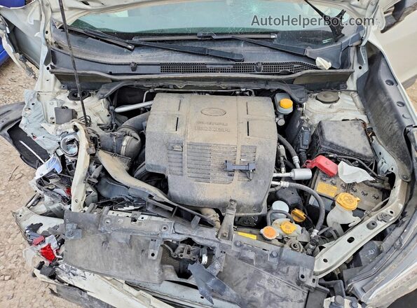 JF2SKADC3LH464775 2020 SUBARU FORESTER White Vista del compartimento del motor