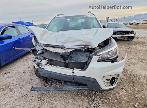 JF2SKADC3LH464775 2020 SUBARU FORESTER White Vista frontal