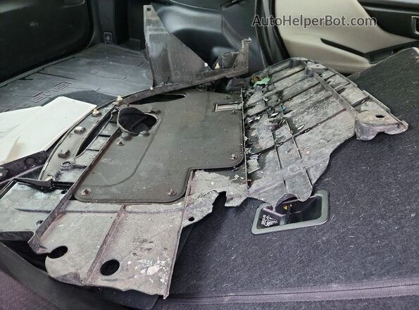JF2SKADC3LH464775 2020 SUBARU FORESTER White Vista de la etiqueta del VIN
