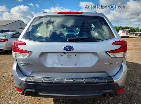 JF2SKADC3MH551156 2021 SUBARU FORESTER Silver Вид ззаду