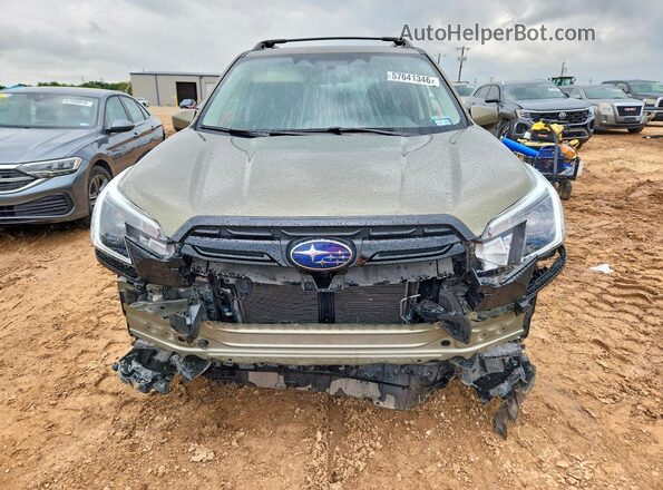 JF2SKADC3PH411340 2023 SUBARU FORESTER Green Դիմացի տեսք