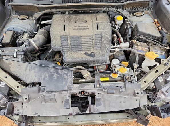 JF2SKADC3PH411340 2023 SUBARU FORESTER Green Սալոնի հետևի տեսք