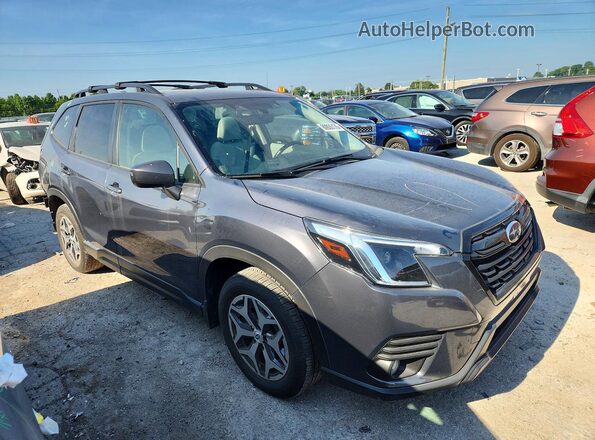 JF2SKADC3PH449330 2023 SUBARU FORESTER Gray Przód prawy