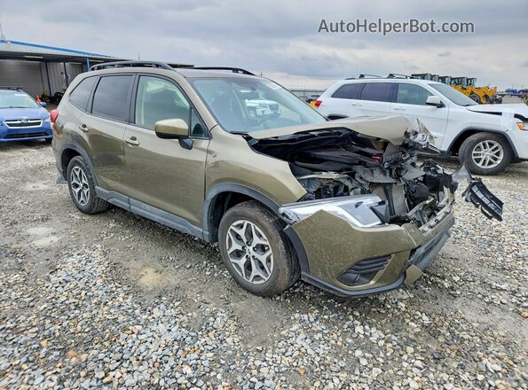JF2SKADC3RH428819 2024 SUBARU FORESTER Green Передня права чверть