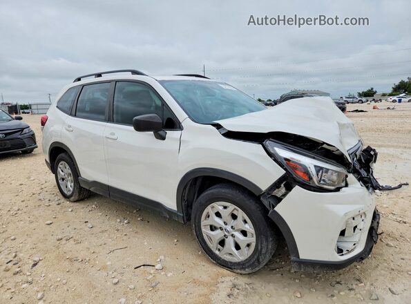 JF2SKADC4LH518570 2020 SUBARU FORESTER White Передня права чверть