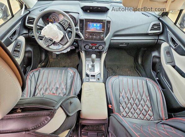 JF2SKADC4LH518570 2020 SUBARU FORESTER White Вид панелі приладів
