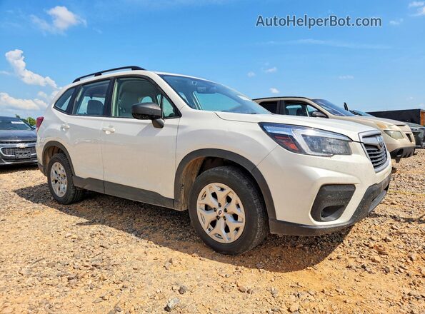 JF2SKADC4MH417532 2021 SUBARU FORESTER White Передня права чверть