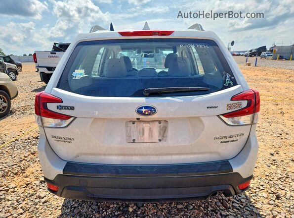 JF2SKADC4MH417532 2021 SUBARU FORESTER White Вид ззаду