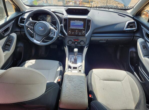 JF2SKADC4MH417532 2021 SUBARU FORESTER White Вид панелі приладів