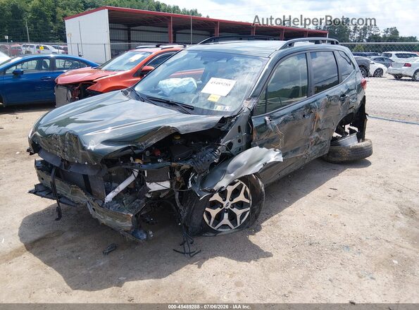 JF2SKADC4NH498033 2022 SUBARU FORESTER Green Vista tres cuartos delantera izquierda