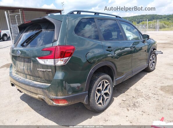 JF2SKADC4NH498033 2022 SUBARU FORESTER Green Trasero derecho