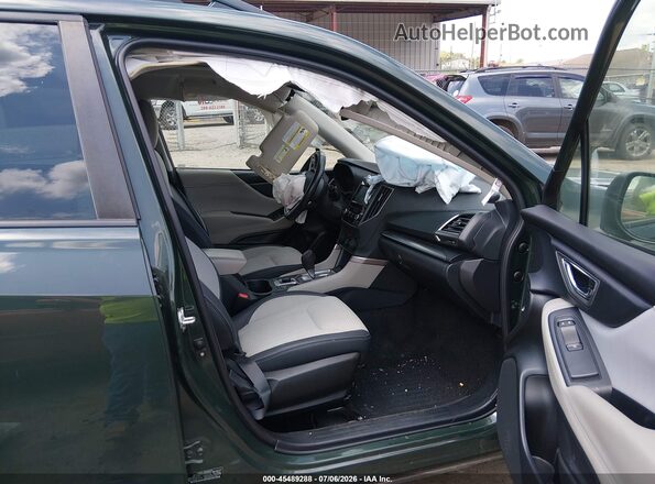 JF2SKADC4NH498033 2022 SUBARU FORESTER Green Vista interior delantera