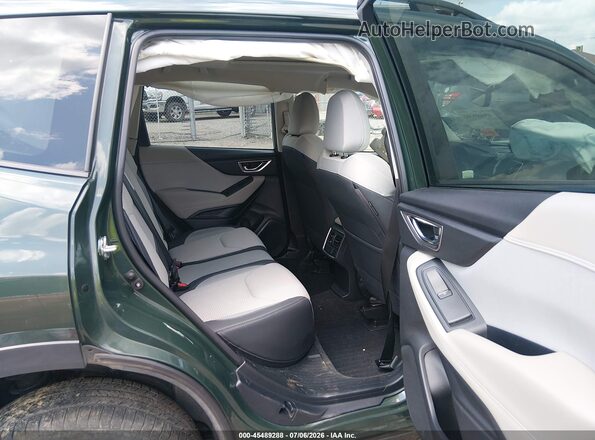 JF2SKADC4NH498033 2022 SUBARU FORESTER Green Vista de la etiqueta del VIN