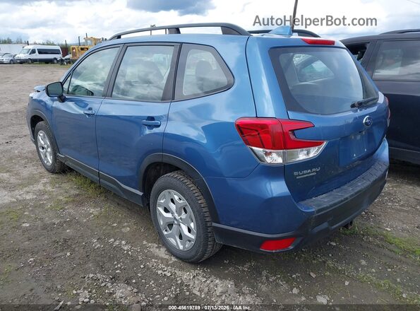 JF2SKADC5LH535216 2020 SUBARU FORESTER Синий Задняя левая четверть