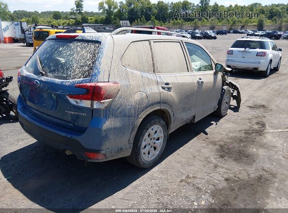 JF2SKADC5MH554656 2021 SUBARU FORESTER Blue Задня права чверть