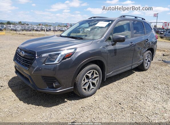 JF2SKADC5PH450317 2023 SUBARU FORESTER Серый Передняя левая четверть
