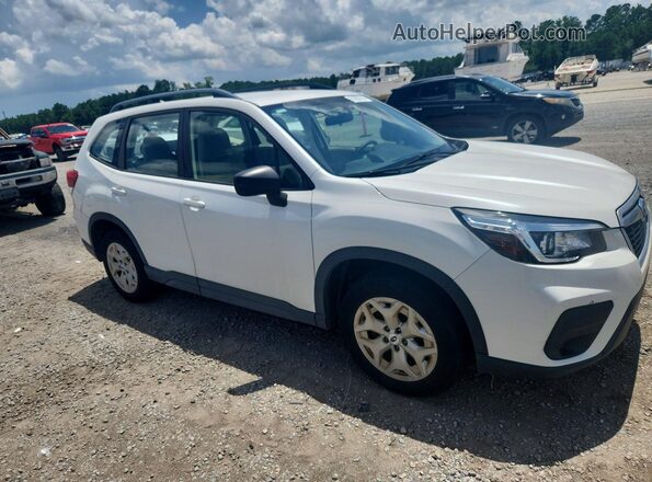 JF2SKADC6LH484745 2020 SUBARU FORESTER White Front right