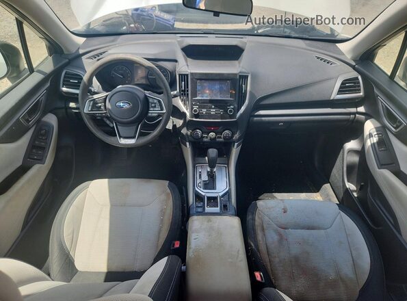JF2SKADC6LH484745 2020 SUBARU FORESTER White Dashboard view