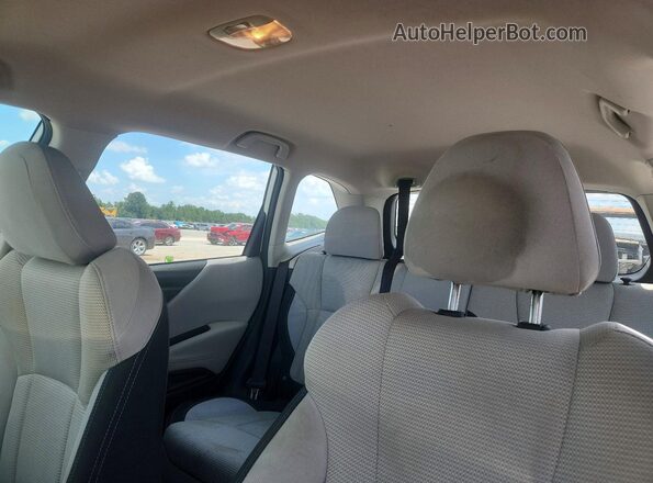 JF2SKADC6LH484745 2020 SUBARU FORESTER White Rear seats view