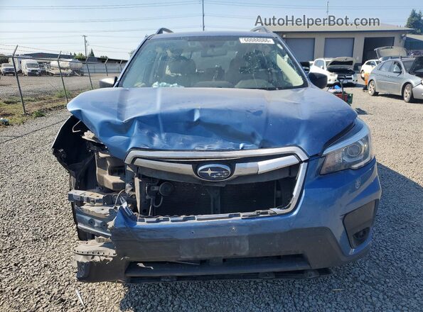 JF2SKADC6LH495891 2020 SUBARU FORESTER Blue Widok z przodu