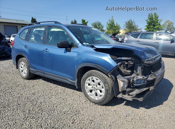 JF2SKADC6LH495891 2020 SUBARU FORESTER Blue Przód prawy