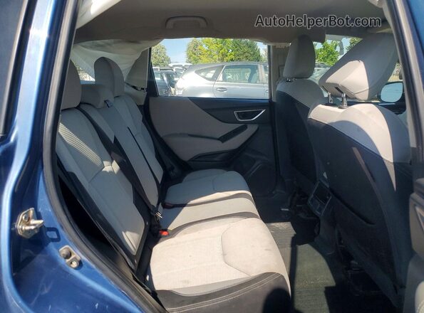 JF2SKADC6LH495891 2020 SUBARU FORESTER Blue Widok wnętrza z tyłu