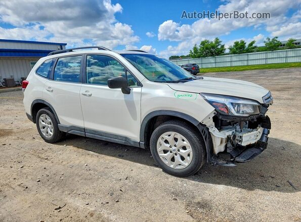 JF2SKADC6LH564451 2020 SUBARU FORESTER White Передня права чверть